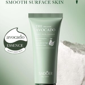 Limpiador Facial Orgánico de Aguacate Purificante – 100g
